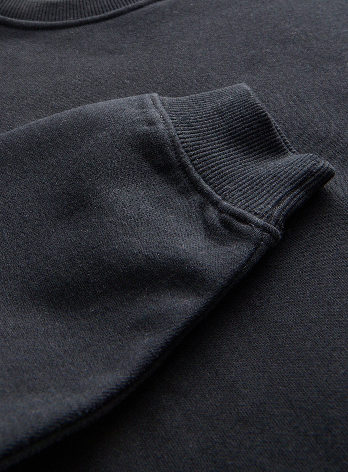 Black Crew Neck Sweatshirt 11 years - Image 2 thumbnail