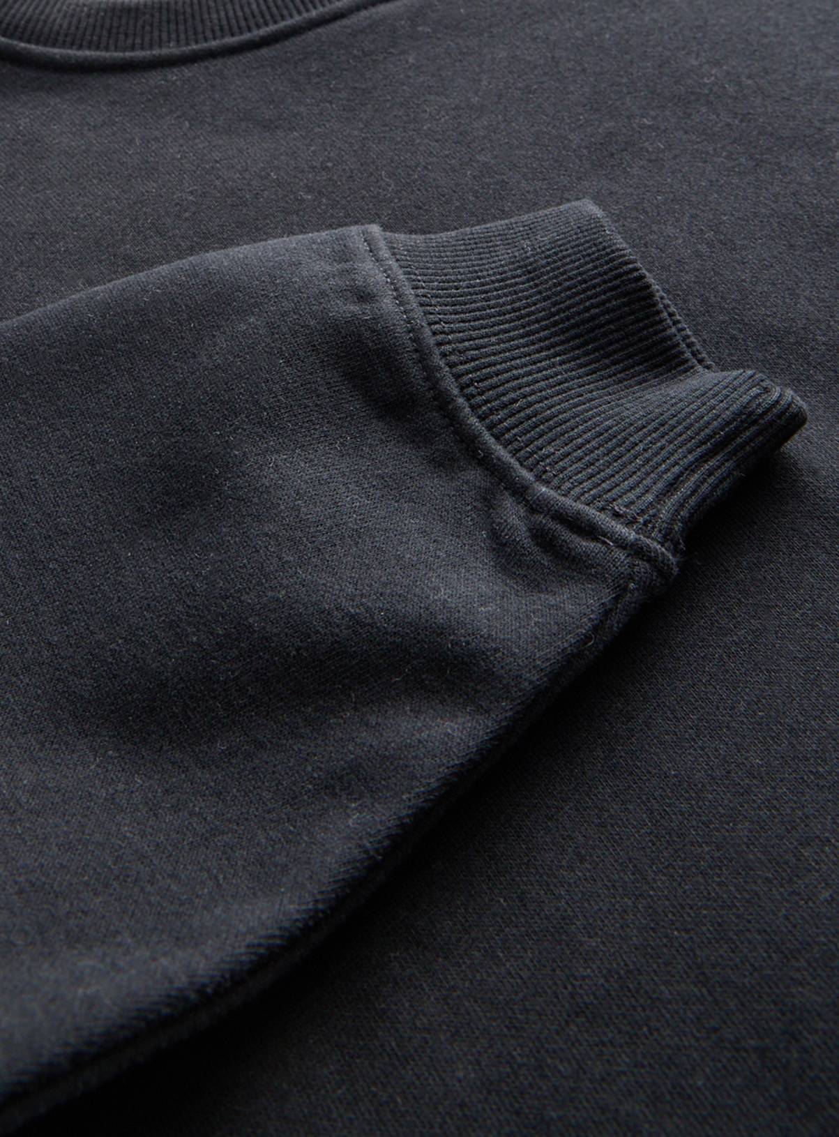 Black Crew Neck Sweatshirt 11 years - Image 2