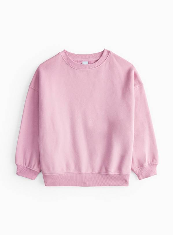 Pink Crew Neck Sweatshirt 11 years