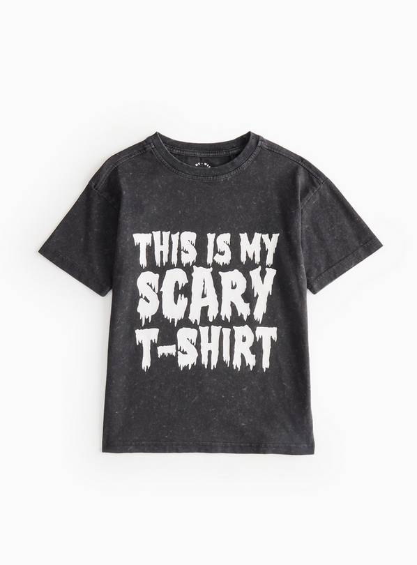 Charcoal This is My Scary T-Shirt 6 years