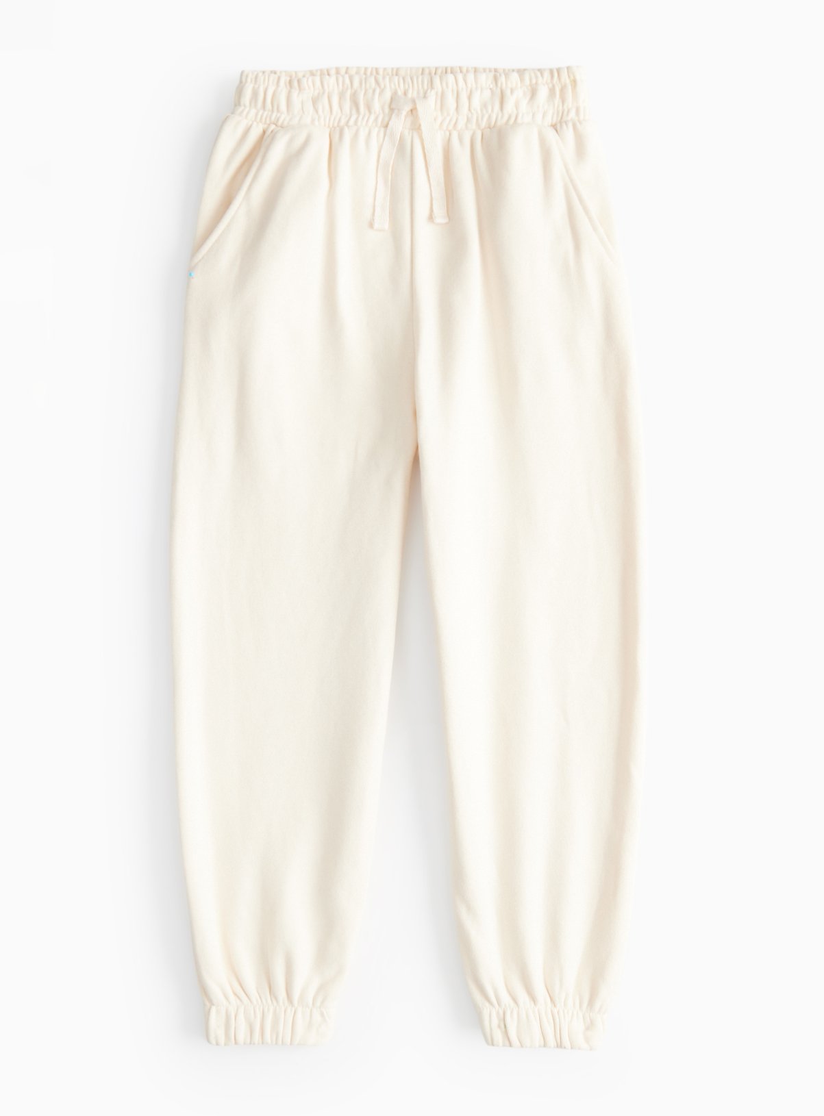 Cream Cuffed Joggers 8 years - Image 3 thumbnail