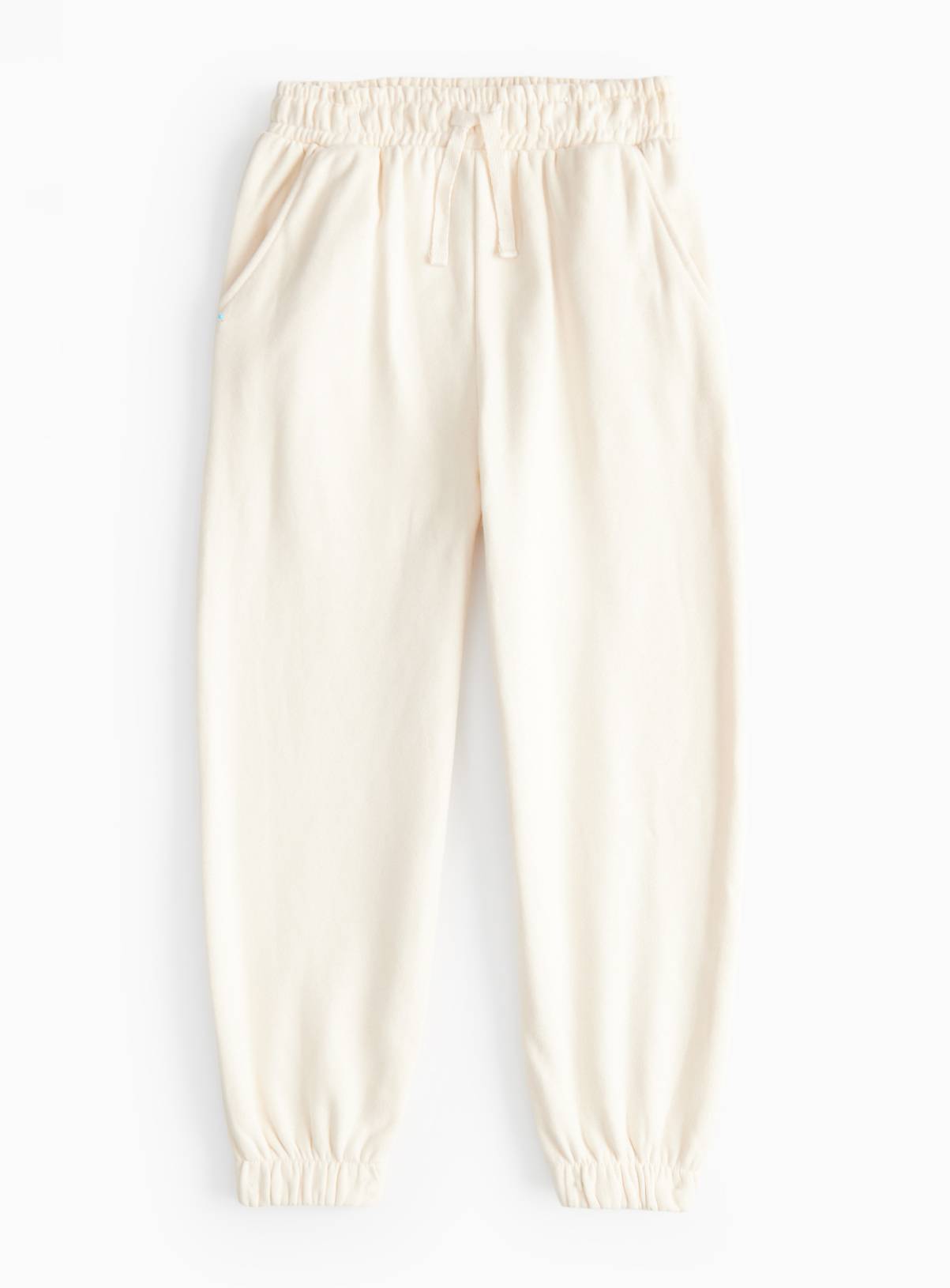 Cream Cuffed Joggers 8 years - Image 3