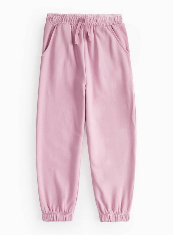 Pink Cuffed Joggers 12 years