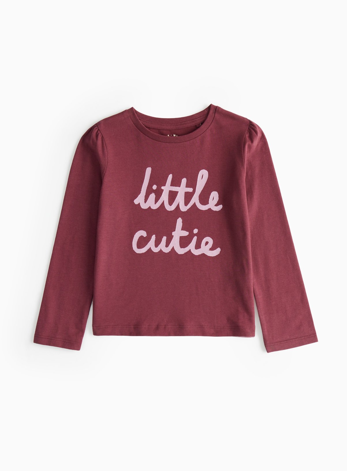 Red Red Print Long Sleeve T-Shirt (5-6 Years) - Tu by Sainsbury's