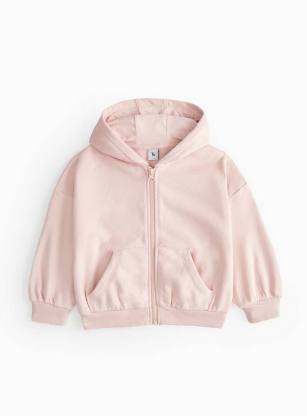 Pink Zip-Through Hoodie 4-5 years