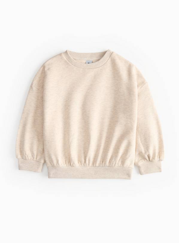 Oatmeal Crew Neck Sweatshirt 1-2 years