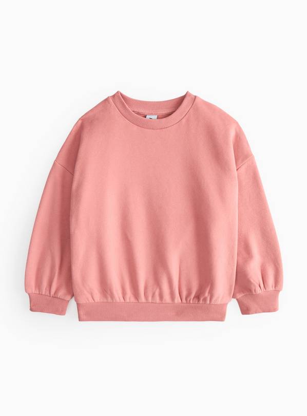 Pink Crew Neck Sweatshirt 6-7 years