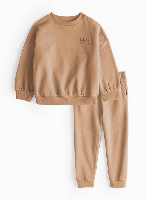 Urban Skate Tan Sweatshirt & Joggers Set 5-6 years
