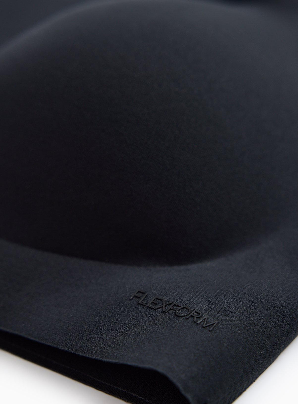 Flexform™ Black Bonded Padded Crop Top L - Image 4 thumbnail