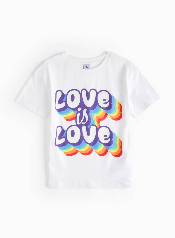 Love Is Love Slogan Pride T-Shirt 5 years