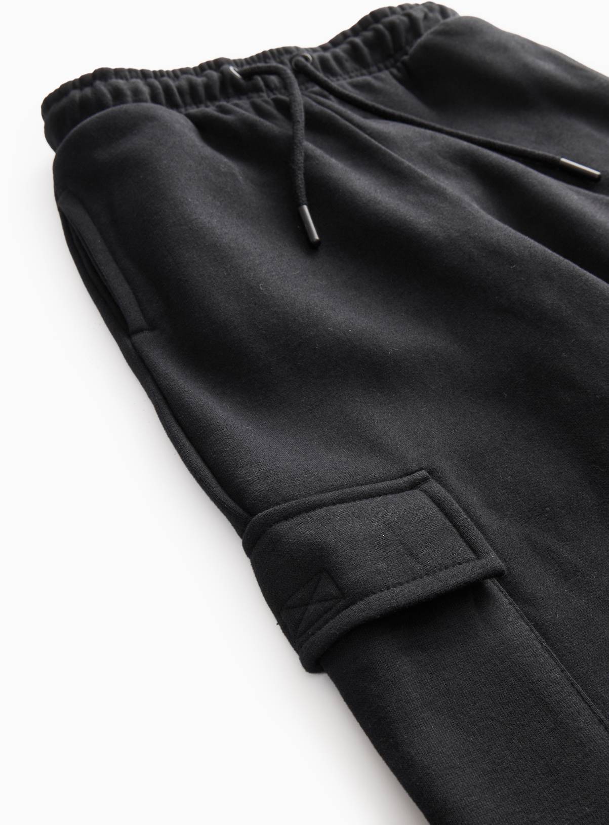 Black Cargo Joggers 2 Pack 6 years - Image 2
