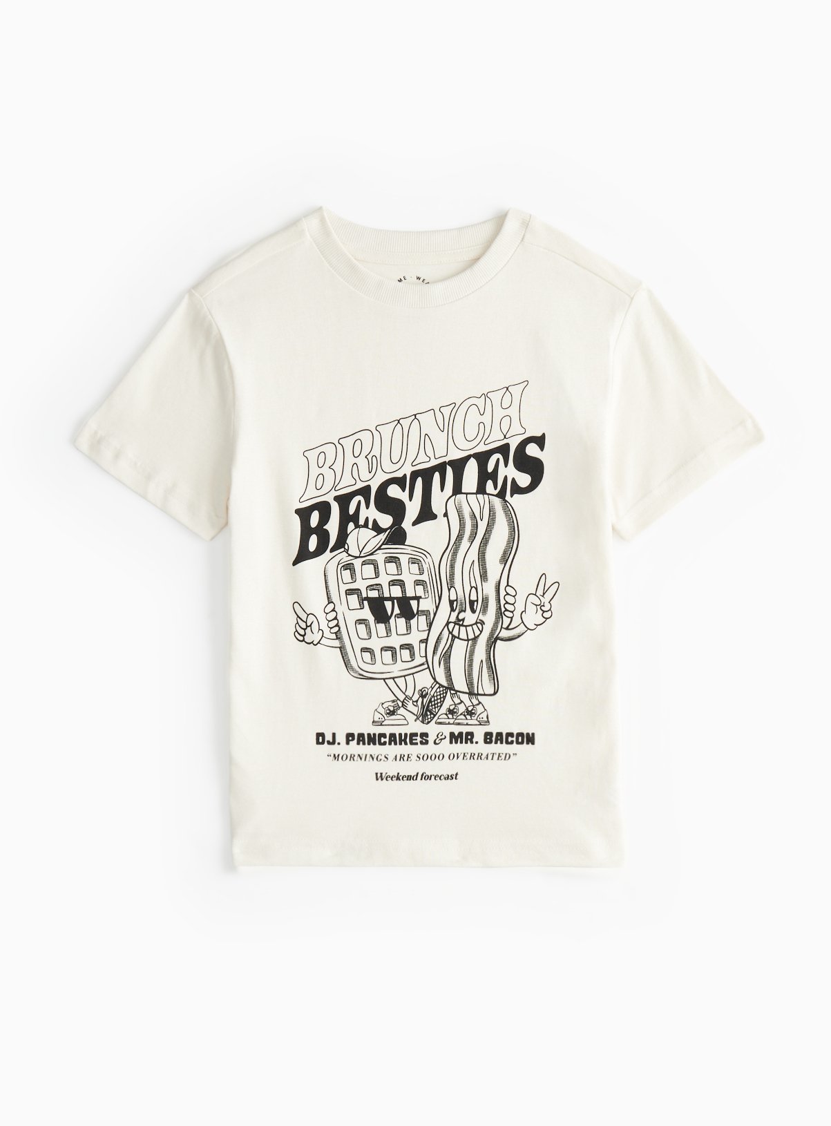 White White Graphic Print T-Shirt (5 Years) - Tu by Sainsbury's