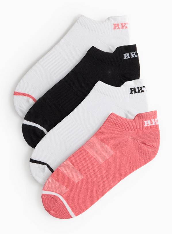REAKTIV Sports Trainers Socks 4 Pack 4-8