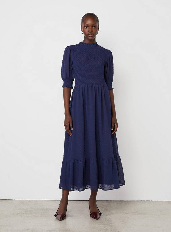 FINERY Amelia Dress - Navy 10