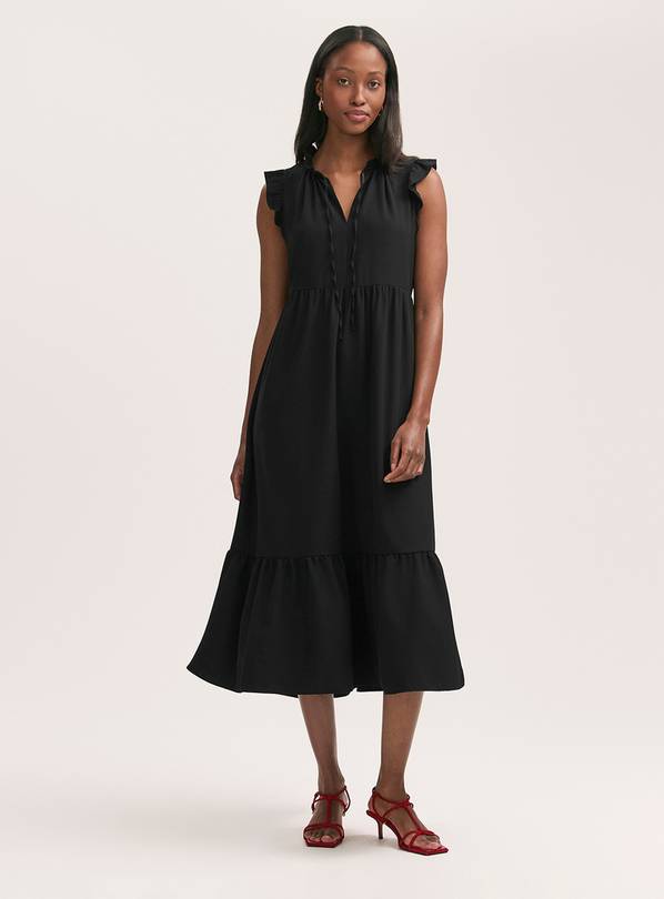 FINERY Scout Dress - Black 10