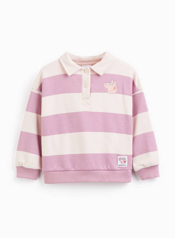 Pepper Pig Stripe Rugby Top 4-5 years