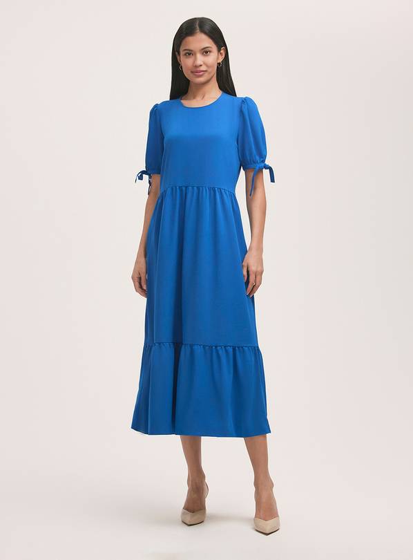 FINERY Demi Dress Cobalt Blue 12