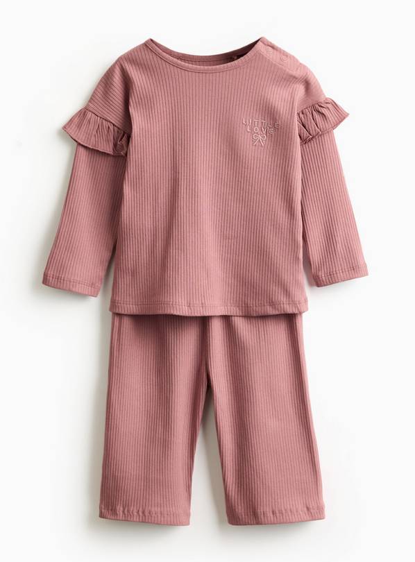 Mauve 2 Piece Set 6-9 months