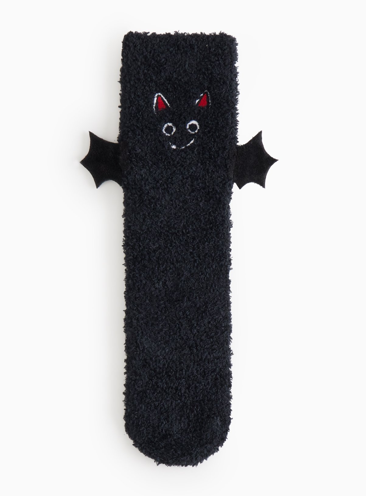 Halloween Black Bat Theme Cosy Socks 6-8.5