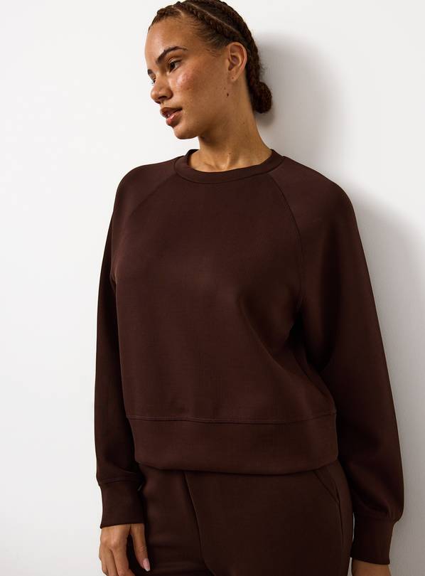 Brown Corduroy Co-ord Sweatshirt XL