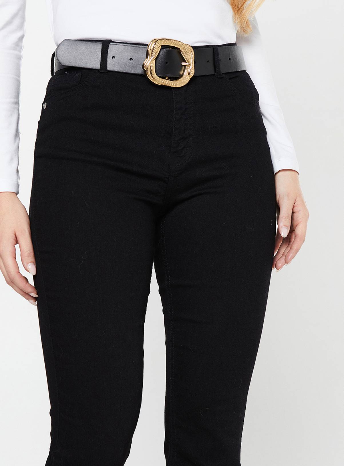 DOROTHY PERKINS Comfort Stretch Bootcut Jeans Black 14 - Image 2