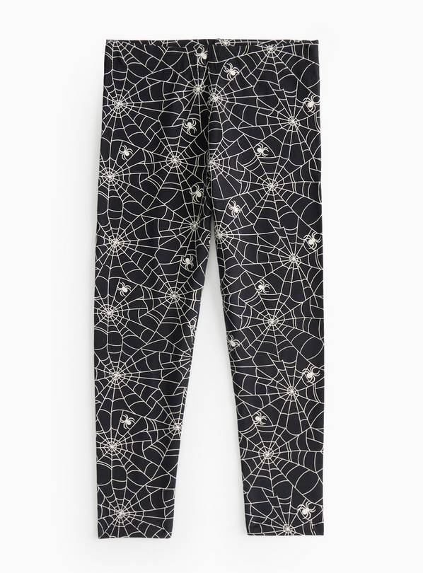Halloween Spider Web Leggings 14 years