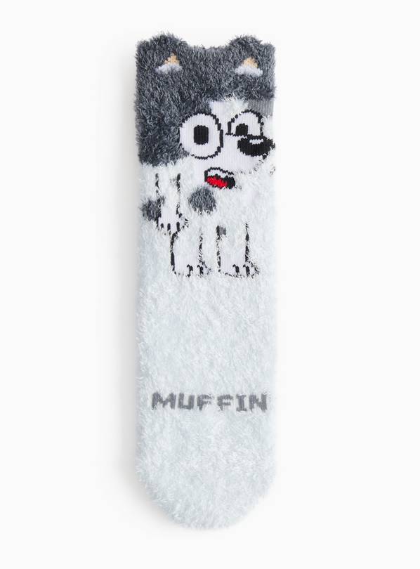 Bluey Muffin Character Cosy Socks  6-8.5