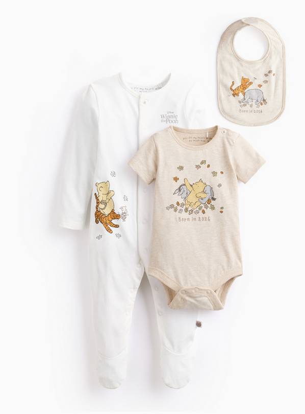 Winnie The Pooh Born In 2026 Starter Set  6-9 months