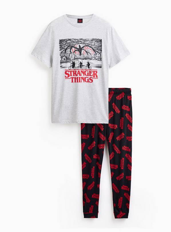 Stranger Things Printed Jersey Pyjamas XXL