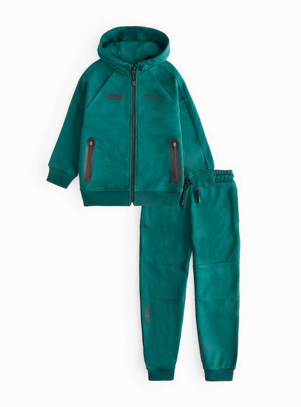 Green Move It Scuba Hoodie Set 11 years