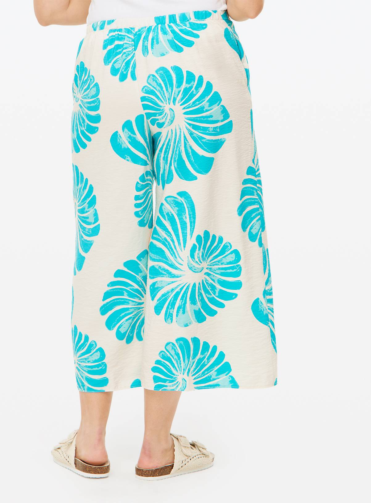 Shell Printed Drawstring Co-ord Culottes 16 - Image 4