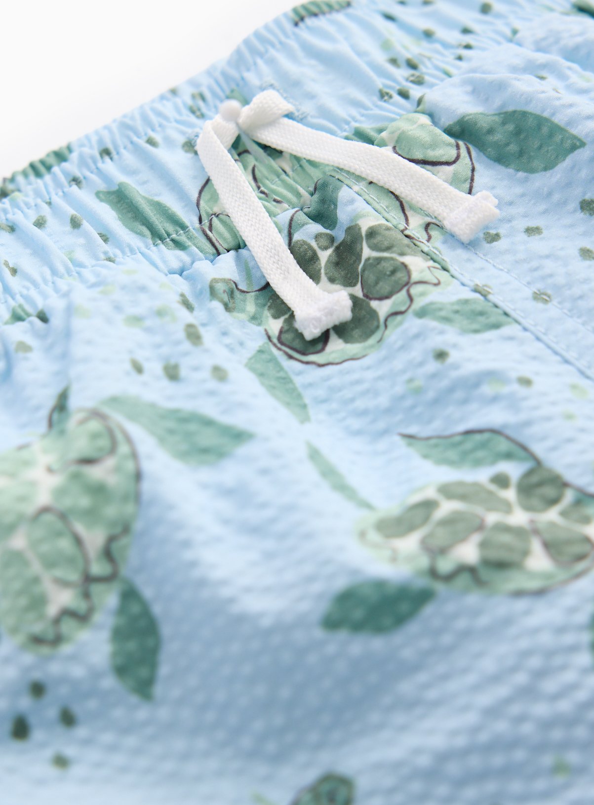 Turtle Print Swim Shorts Up to 3 mths - Image 2 thumbnail
