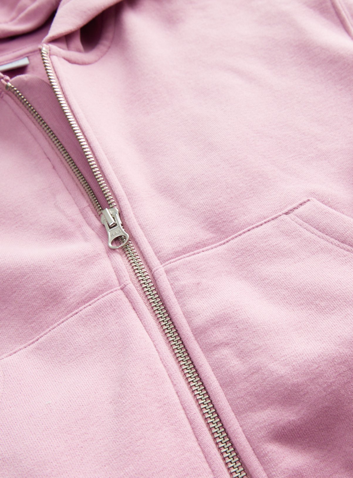 Pink Zip Through Hoodie  11 years - Image 2 thumbnail