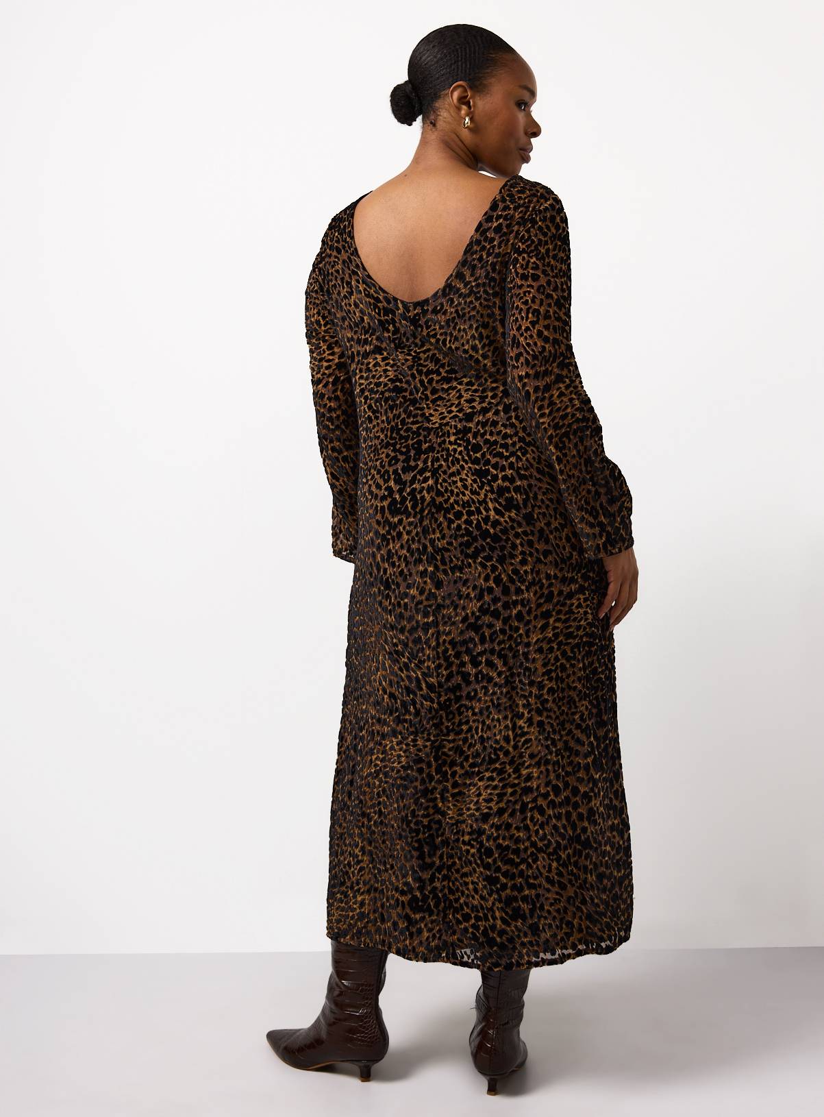 Animal Print Divore Midaxi Dress 16 - Image 4
