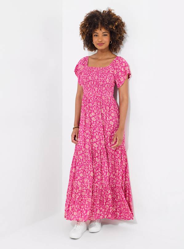 JOE BROWNS Flattering Floral Maxi Dress 10