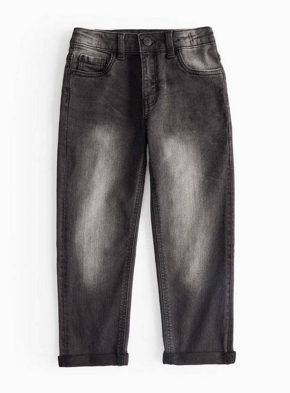 Charcoal Stretch Straight Leg Jeans 13 years
