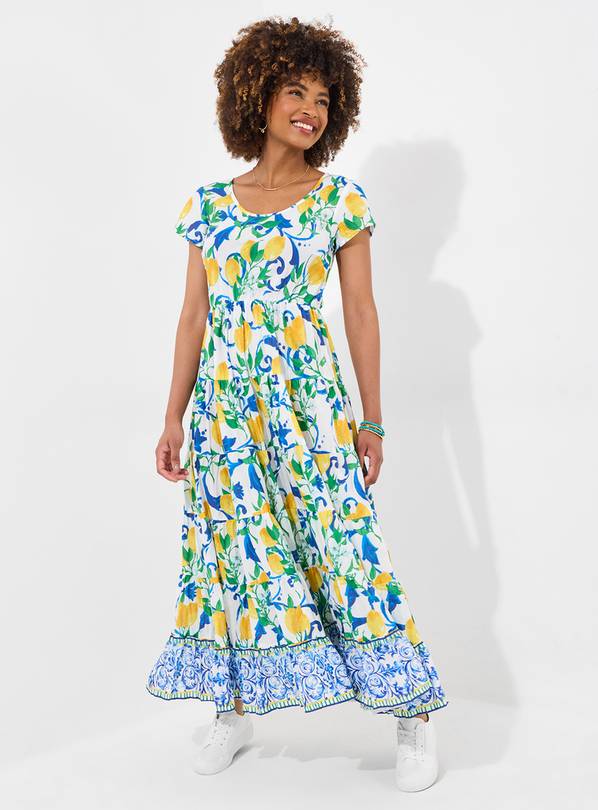 JOE BROWNS Lemon Print Dress 18