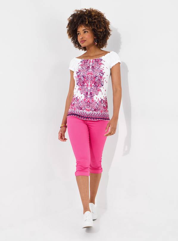 JOE BROWNS Stretch Capri Pants 8