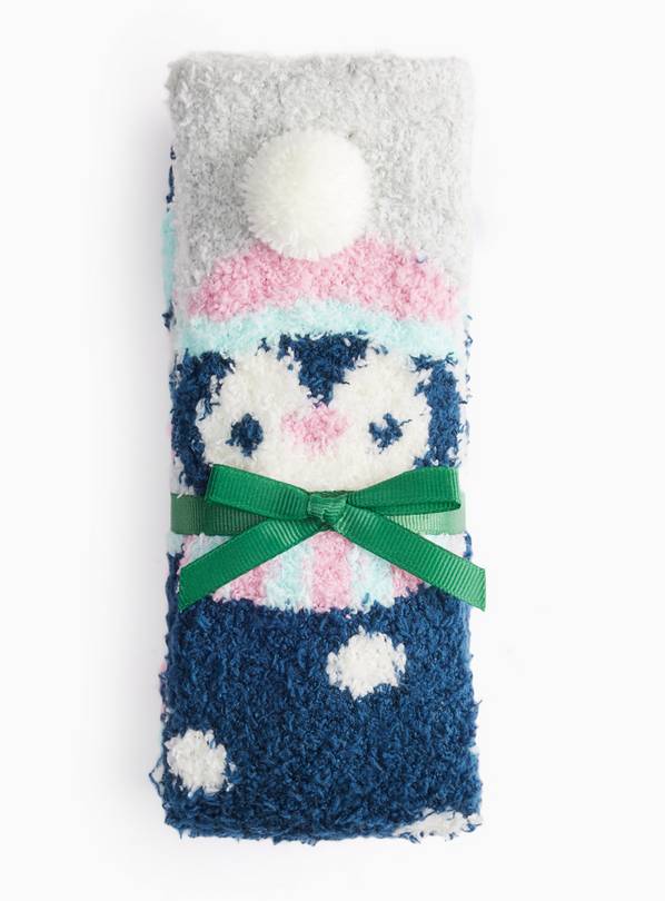Penguin Cosy Socks 2 Pack 4-8