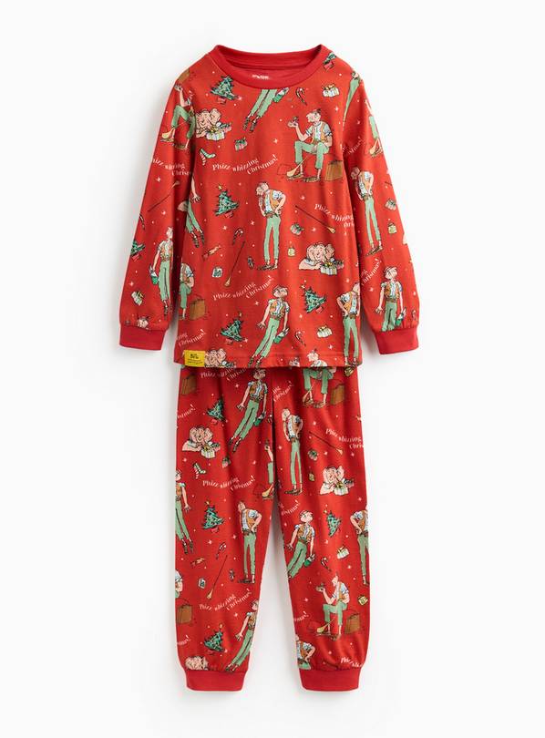 The BFG Printed Red Jersey Pyjamas 6-7 years