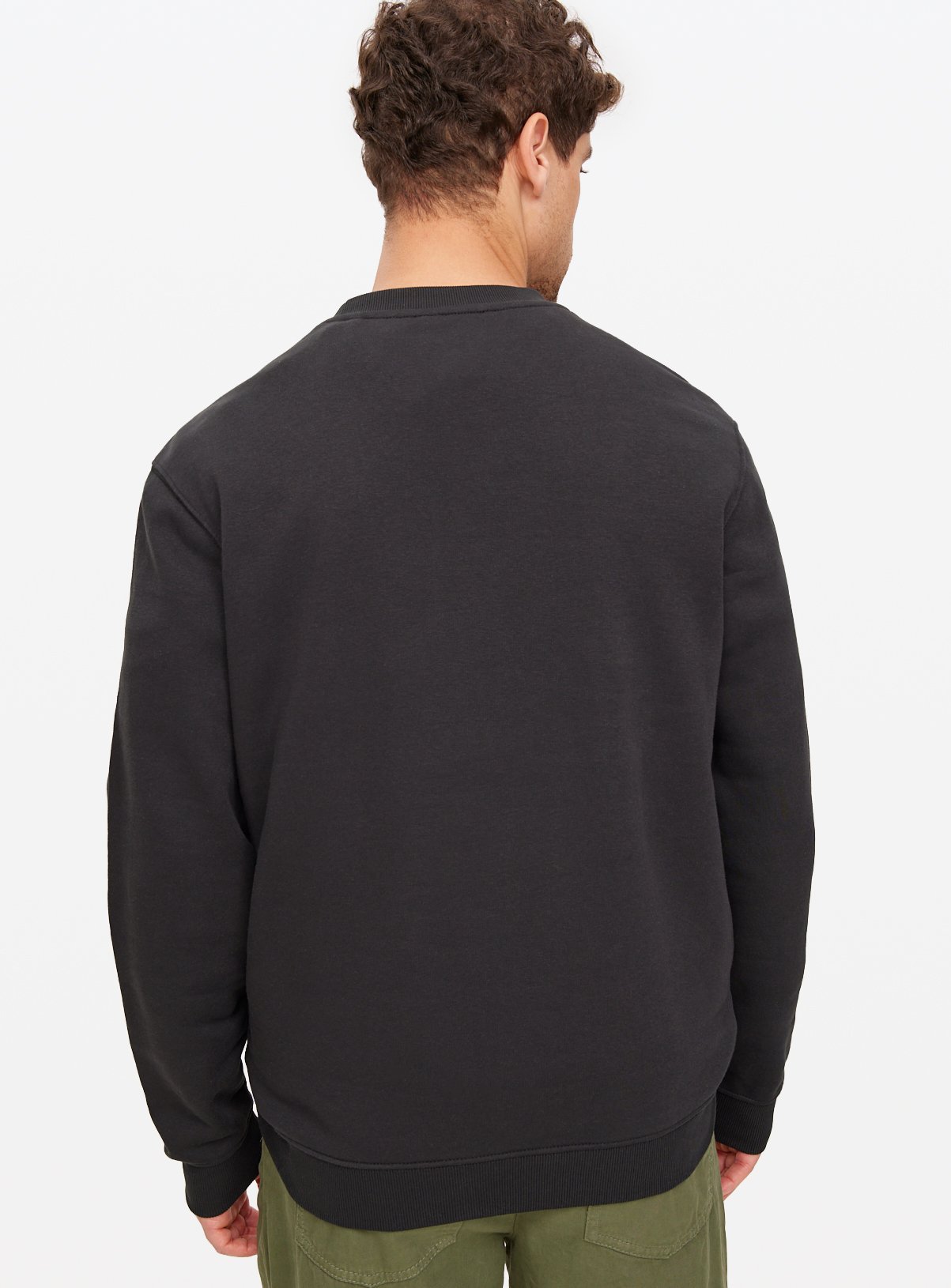 The Ultimate Black Crew Neck Sweatshirt XL - Image 5 thumbnail