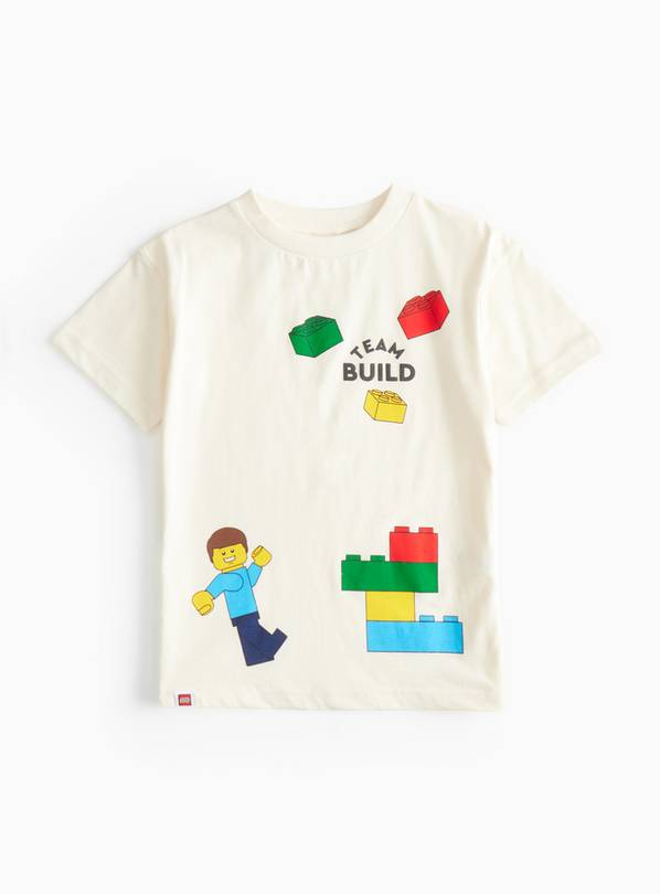Lego Character Print Slogan T-Shirt  2-3 years
