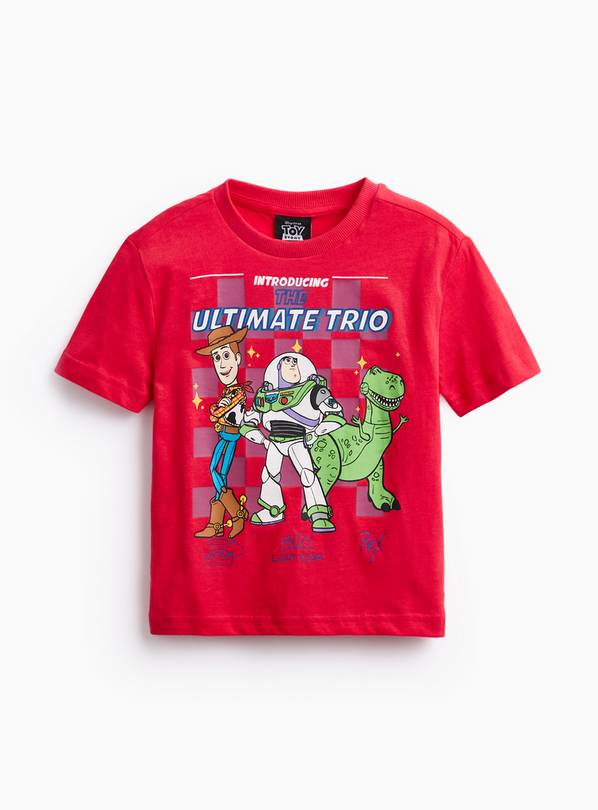 Red Toy Story Graphic Print T-Shirt 4-5 years