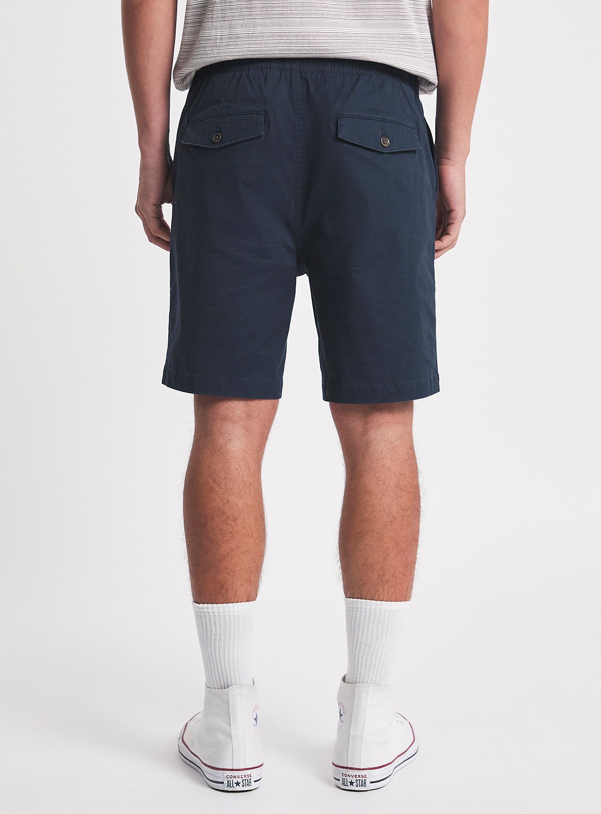 JACAMO Fully Elasticated Comfort Waist Chino Short Navy 54/56 - Image 2 thumbnail
