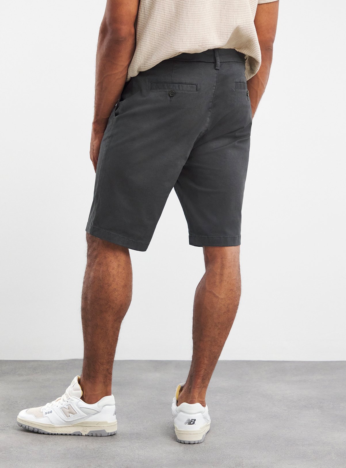JACAMO Long Length Chino Short Grey 50R - Image 2 thumbnail
