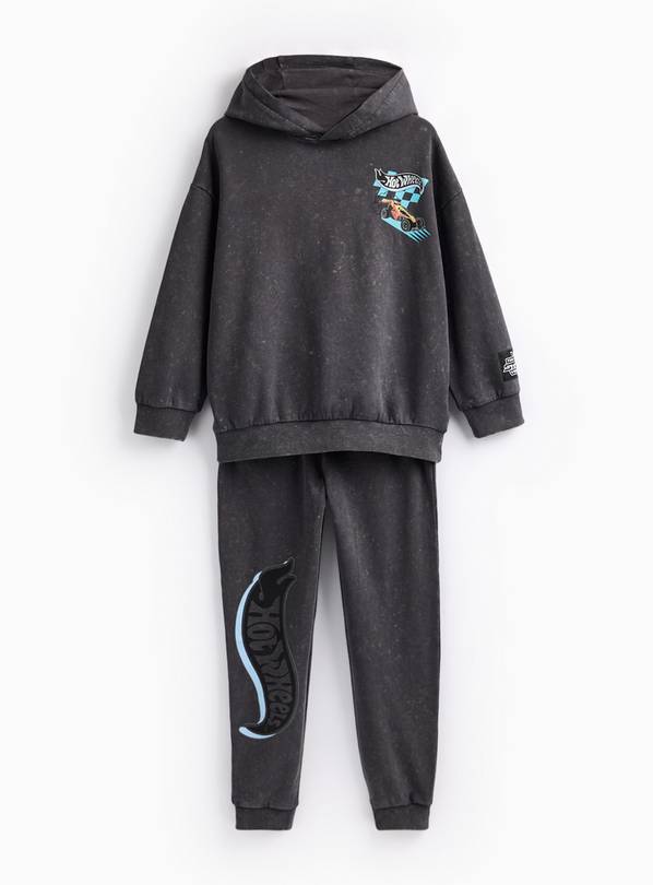 Hot Wheels Charcoal Sweatshirt & Joggers Set 6 years