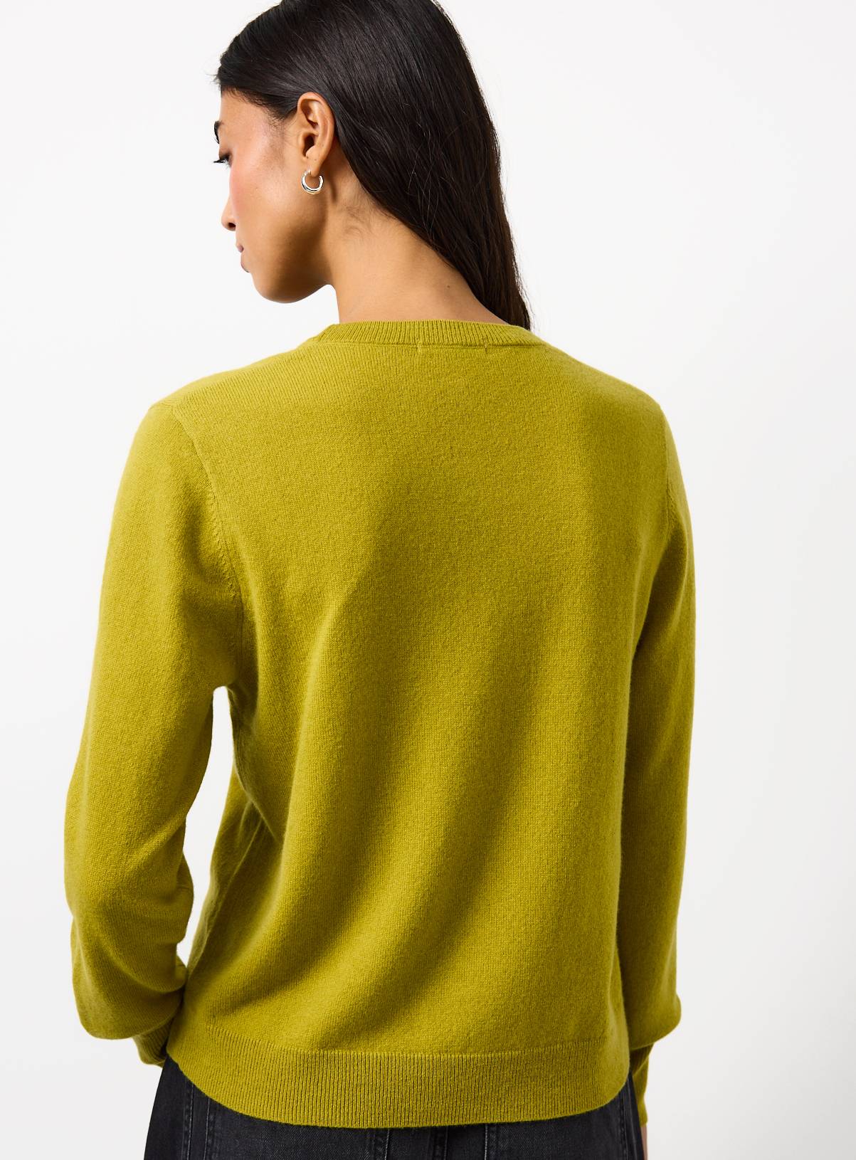 Green Premium Cashmere Crew Neck Jumper 8 - Image 4