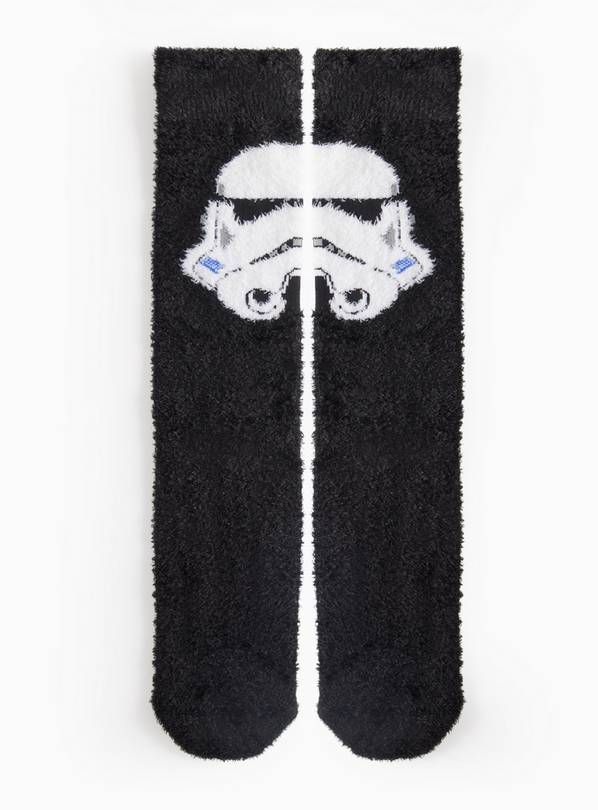 Storm Trooper Design Cosy Socks  6-8.5