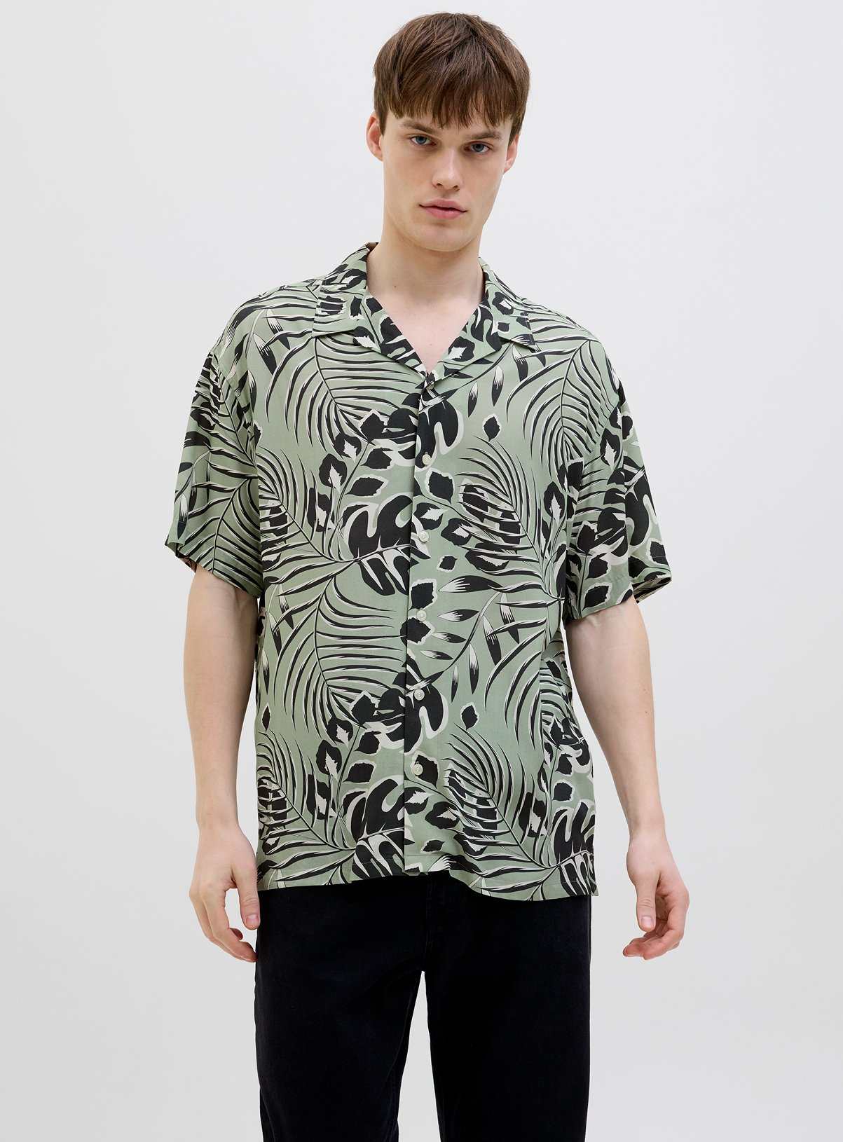 JJ REBEL Bloom Resort Shirt Short Sleeved S