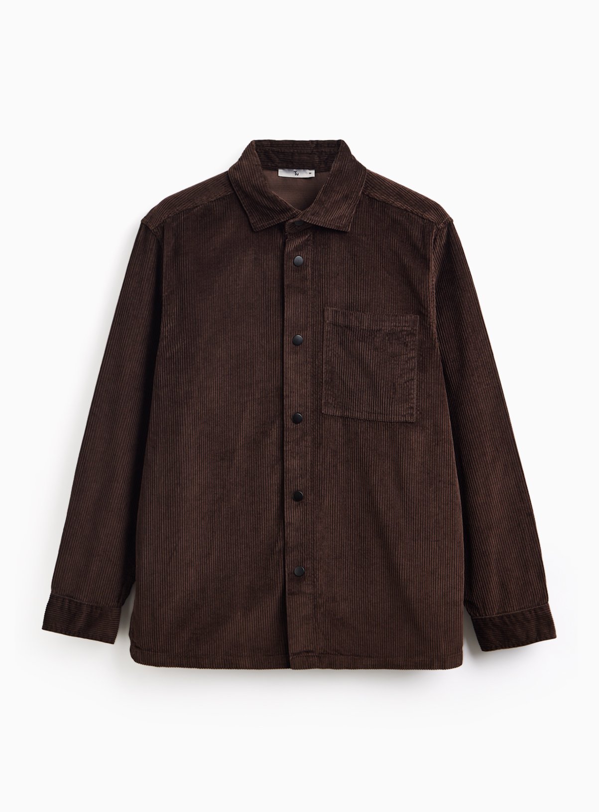 Brown Corduroy Overshirt XXXL - Image 2 thumbnail